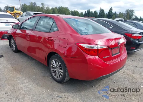 2014 Toyota Corolla Le Plus z USA, uszkodzony, nr VIN 2T1BURHE8EC096958